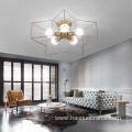 Bedroom lamp personality creative lamp modern wrought iron